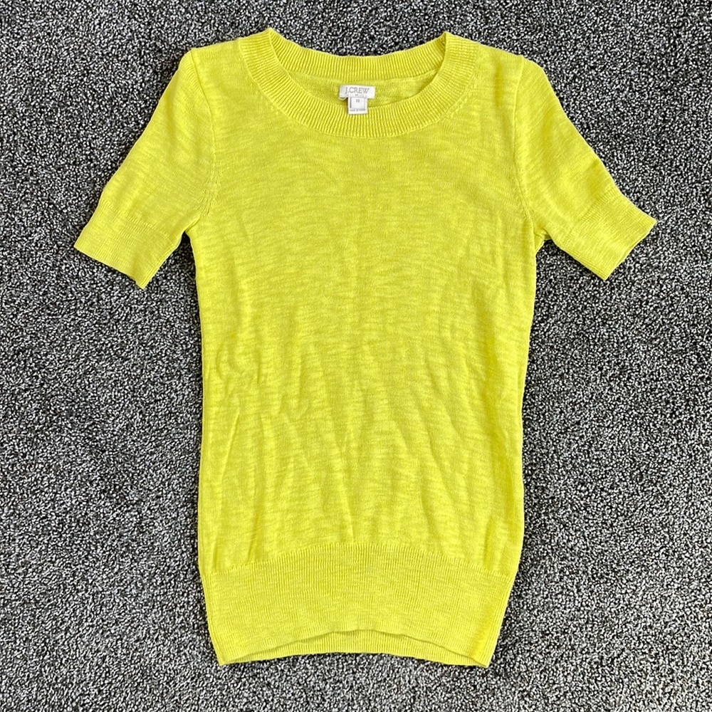 J. Crew short sleeve sweater